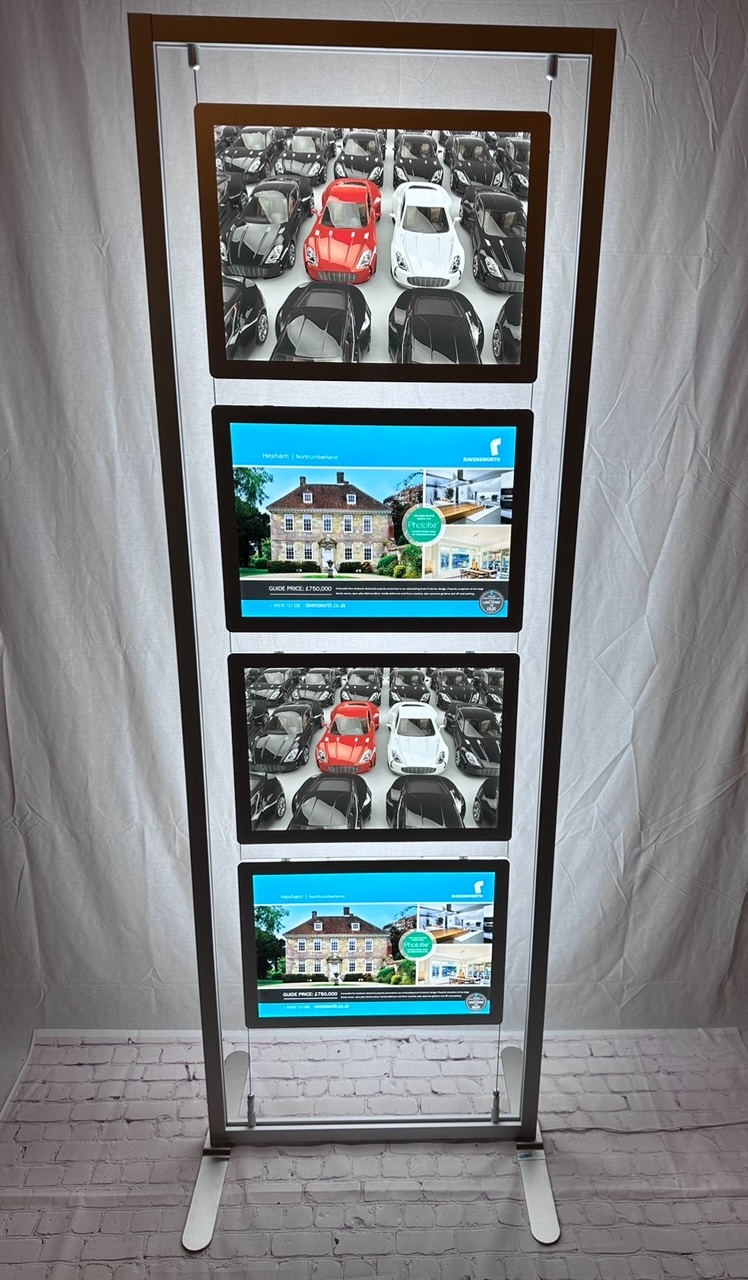 Infinitree — Freestanding Frame LED Poster Display 1