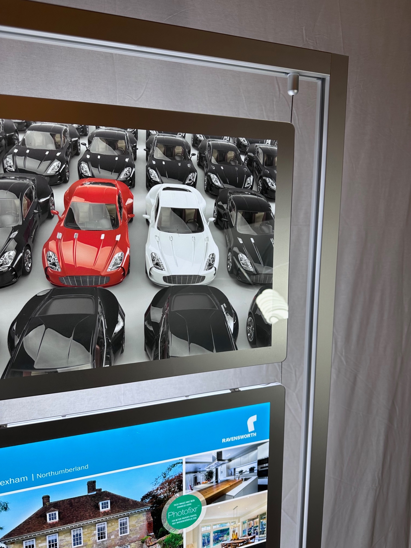 Infinitree — Freestanding Frame LED Poster Display 2