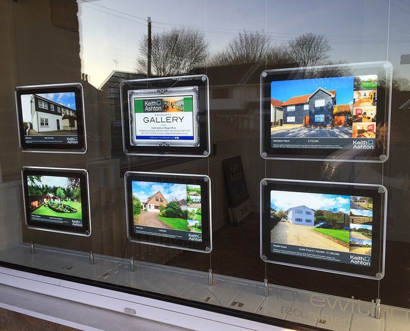 LED Light Poster Displays