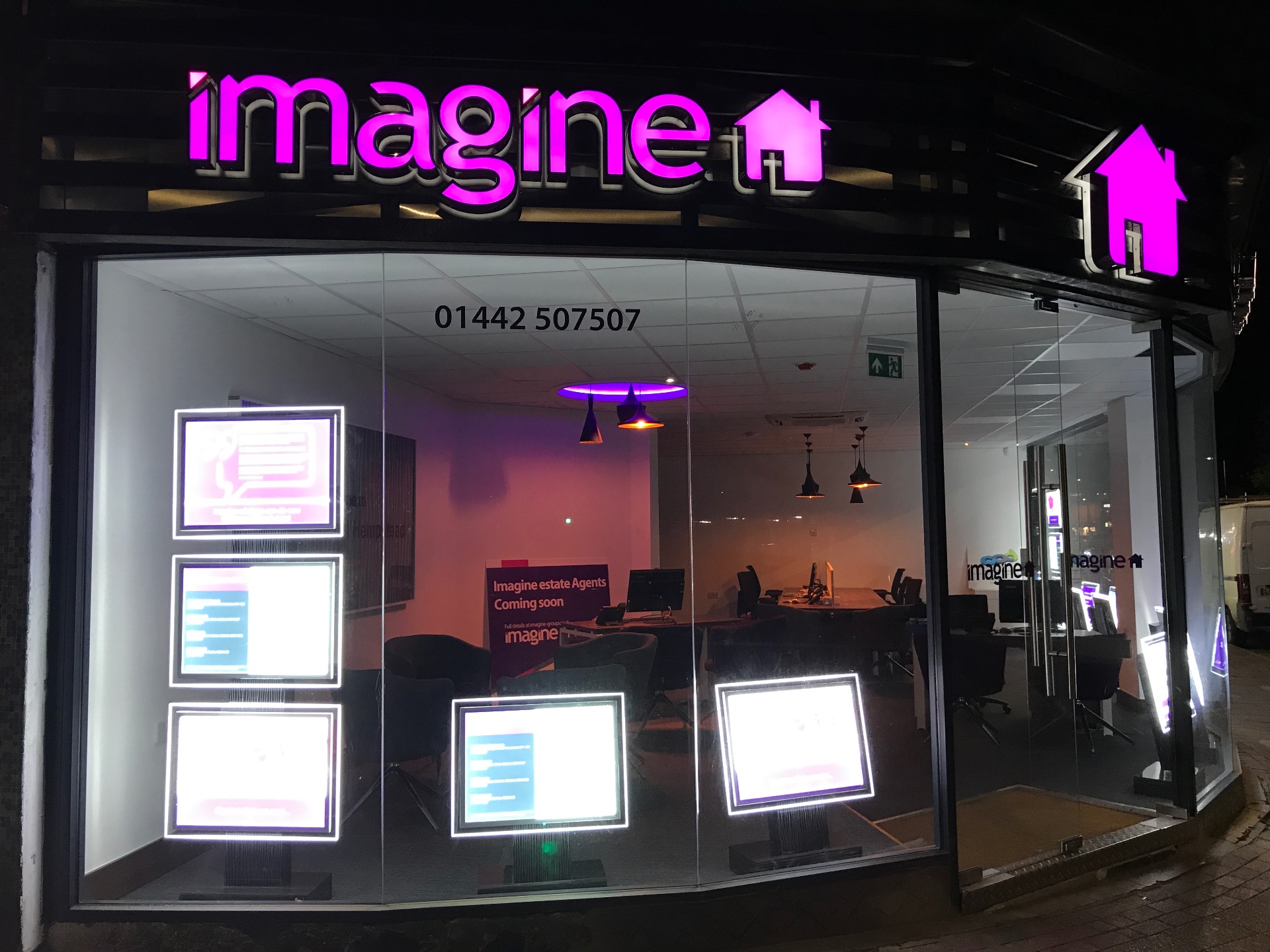 Fascia Signs - Rear LED Illuminated - Image 3